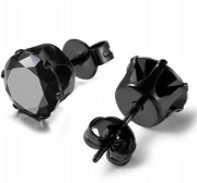 Carbon Fiber Ear Tops Jewellery Designs